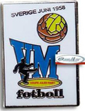 Значок Чемпионат Мира  Швеция 1958 (NEW)